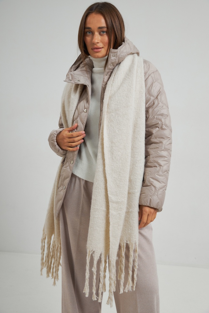 Scarf, cashmere dreads
