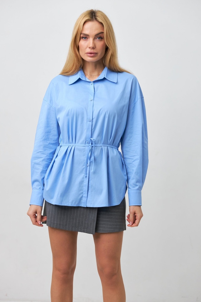 Lace-up shirt