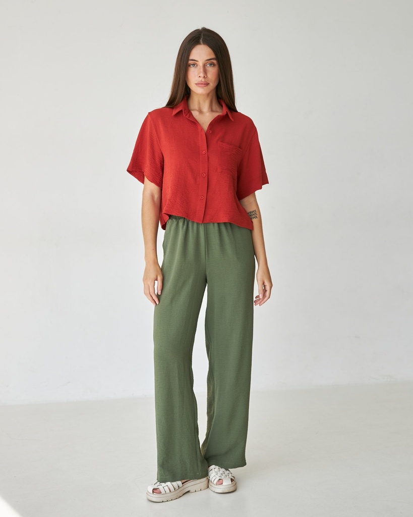 Cropped shirt