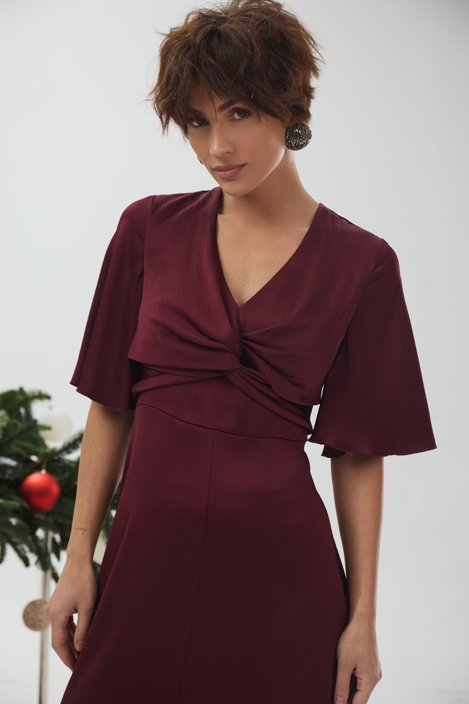 Rochie cu răsucire