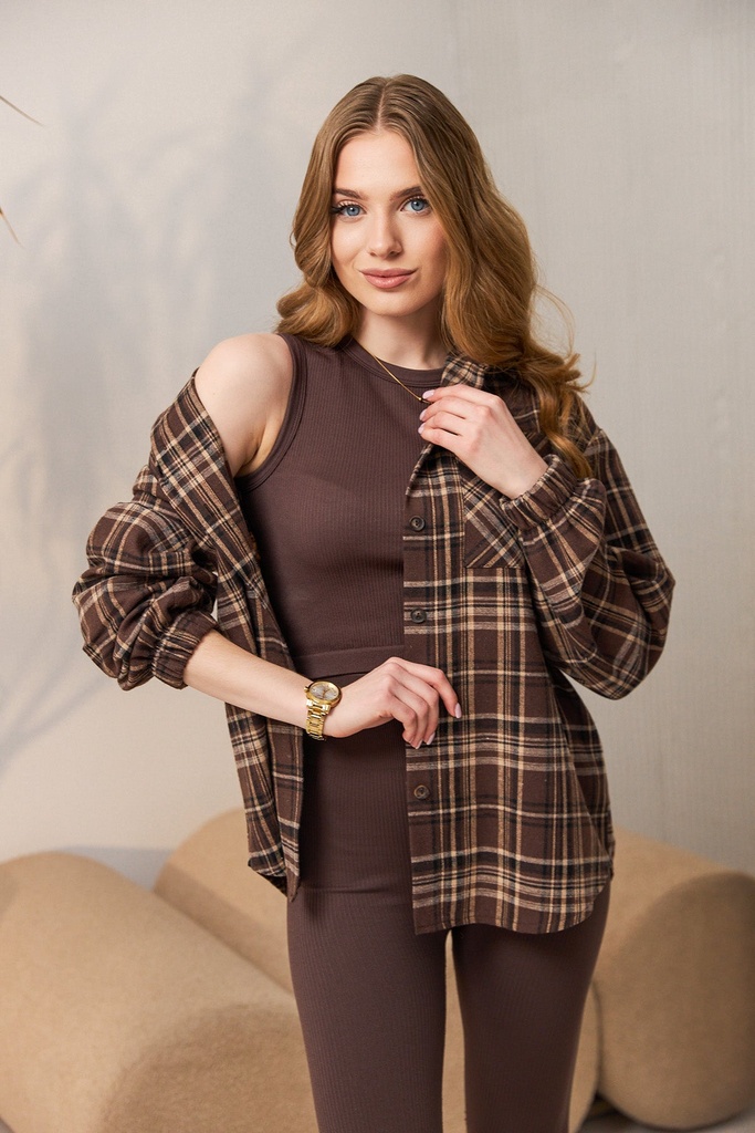 Checked shirt