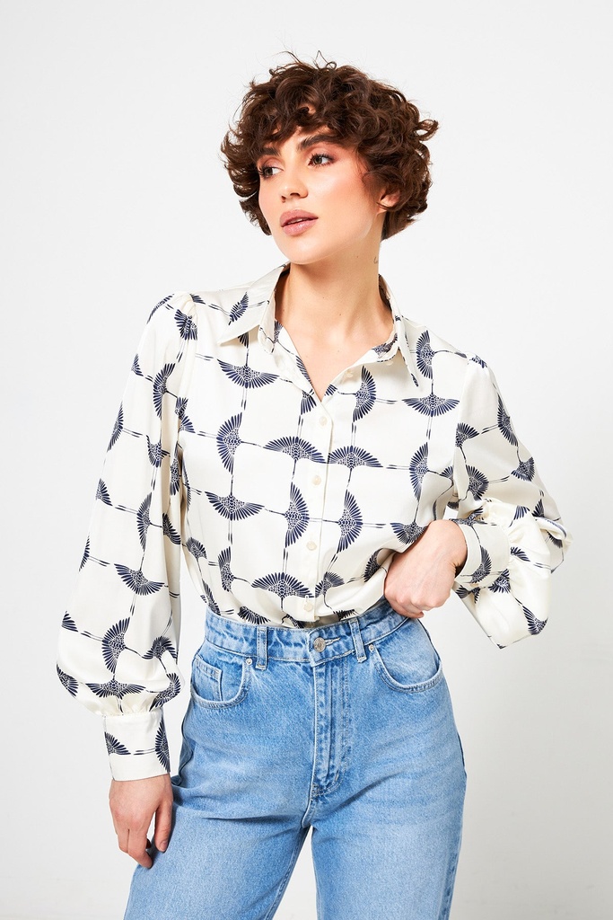 Armani fabric blouse-shirt