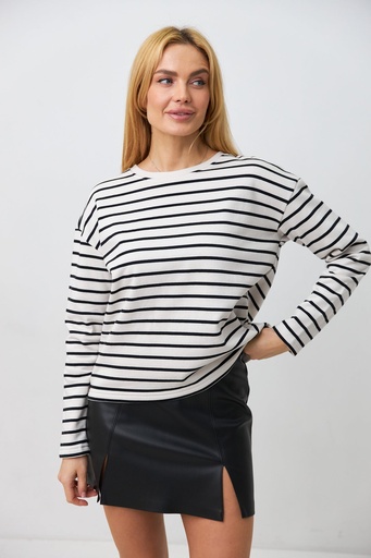 Striped sweatshirt