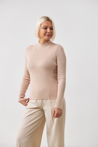 Ribbed turtleneck