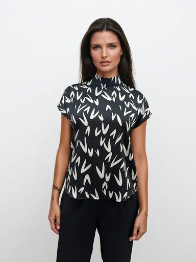 Off-shoulder blouse