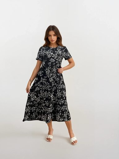 Three-tier dress