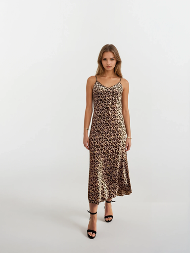 Sundress with thin straps