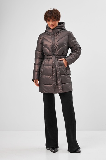 Jacket with belt